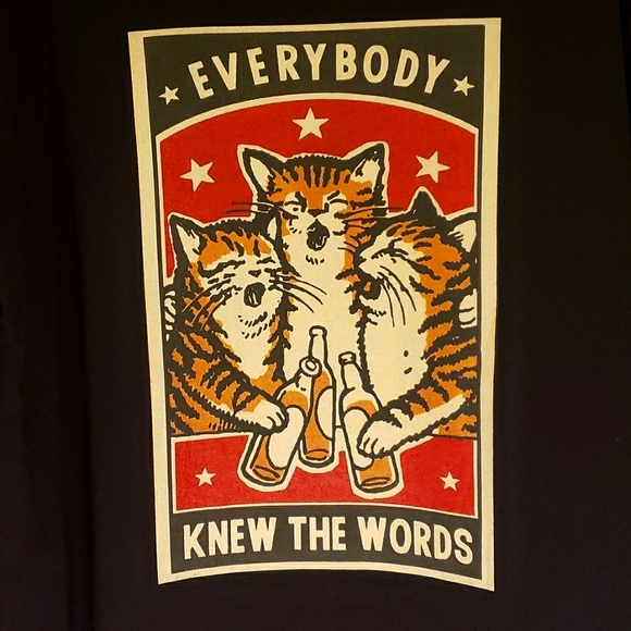 Fruit of the Loom Other - Drunk Cats Matchbox Art Long Sleeve Tee